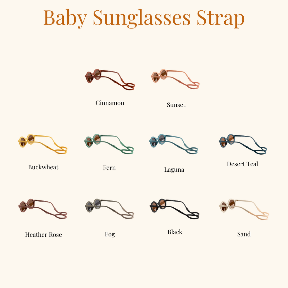 Baby Sunglasses Strap - Black
