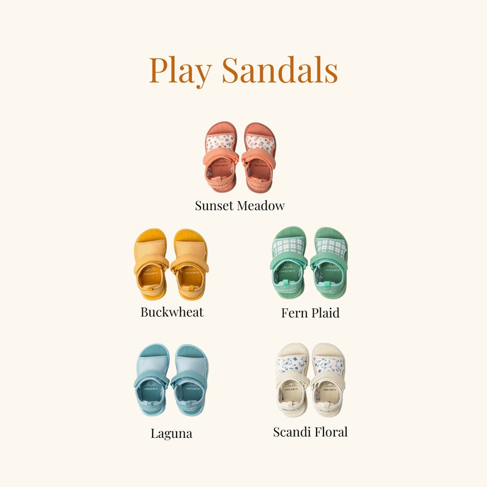 Play Sandal - Fern Plaid