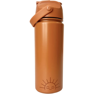 GRECH & CO. Bite + Sip Thermo Water Bottle | 18oz Thermo Sienna