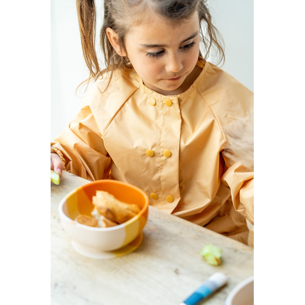 GRECH & CO. Children’s Cooking + Crafts Smock Bib Mellow Yellow