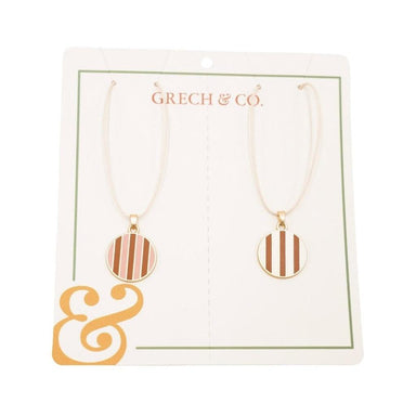 GRECH & CO. Enamel Necklace 2 pieces Jewelry Stripes