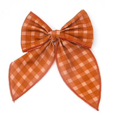 GRECH & CO. Fable Bow Hair accessories Sunset Gingham