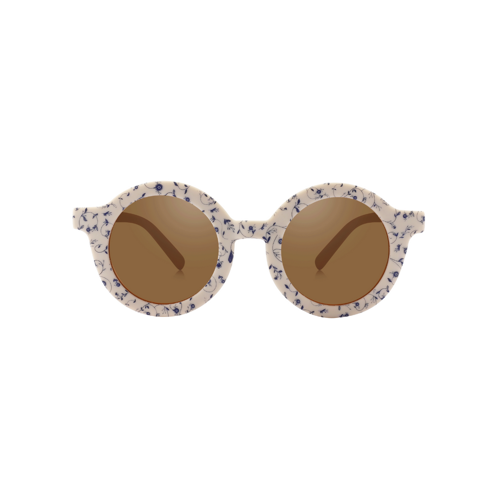 Original Round | Bendable & Polarized Sunglasses - Scandi Floral