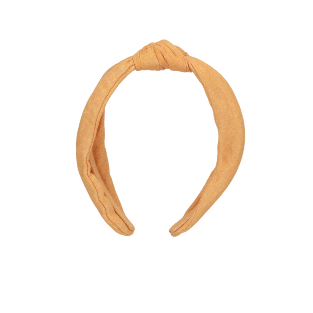 Knotted | Fabric Covered Headband - Buckwheat