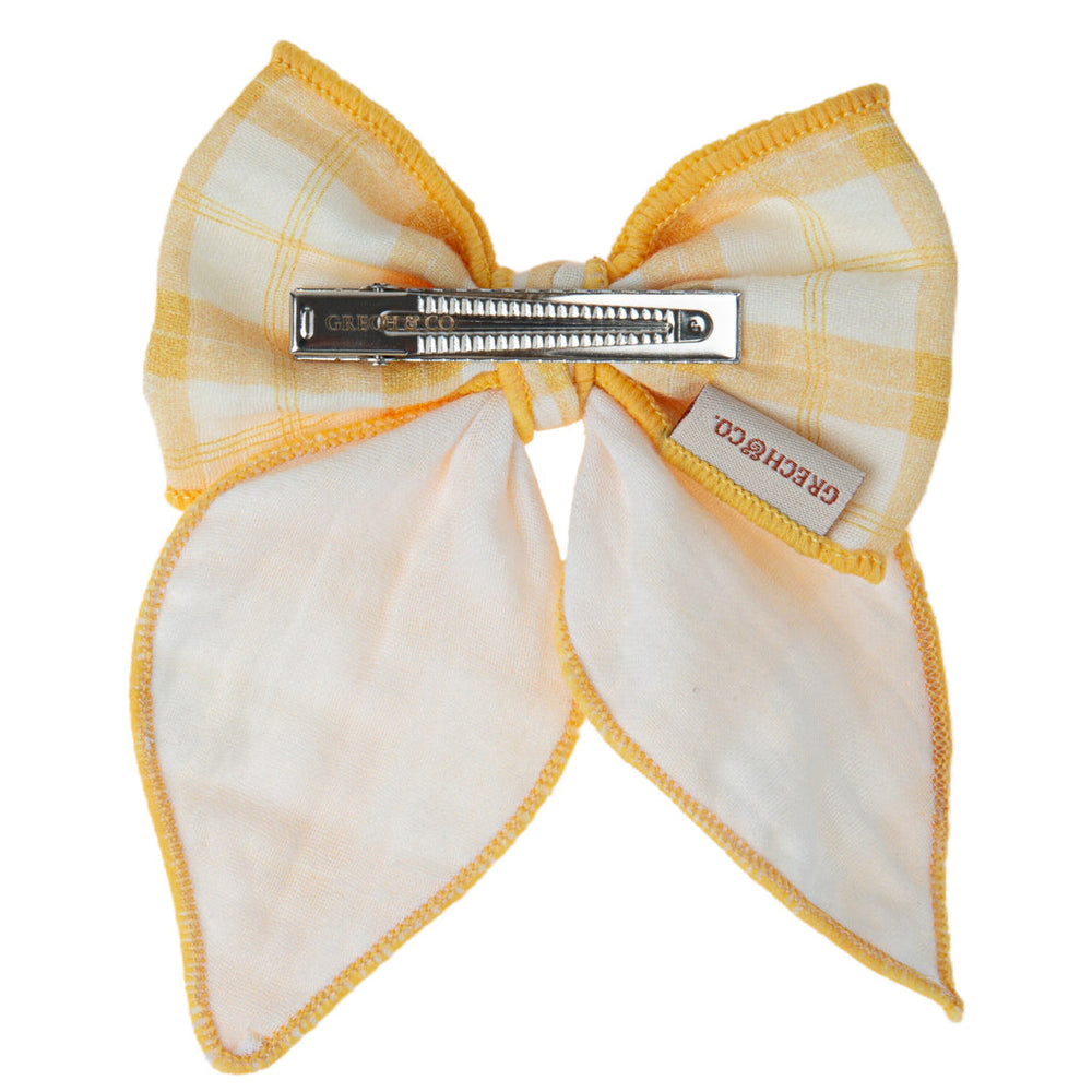 Fable Bow | Mid Size - Buckwheat Plaid