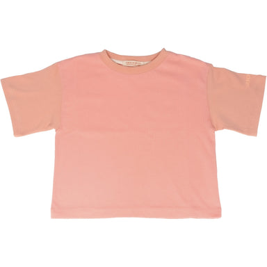 GRECH & CO. Oversized T-Shirt | GOTS Clothing Blush Bloom, Coral Rouge