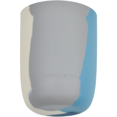GRECH & CO. Silicone Cup Set of 2 | Color Splash Collection Tableware Desert Teal Ombre