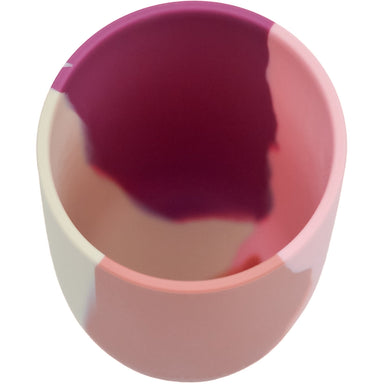 GRECH & CO. Silicone Cup Set of 2 | Color Splash Collection Tableware Mauve Rose Ombre
