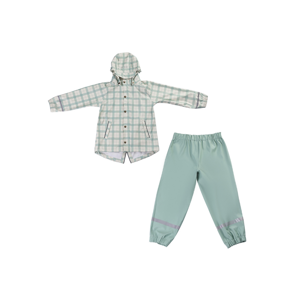 Fishtail Rain Jacket | Fern Plaid | Pre-Order AW26