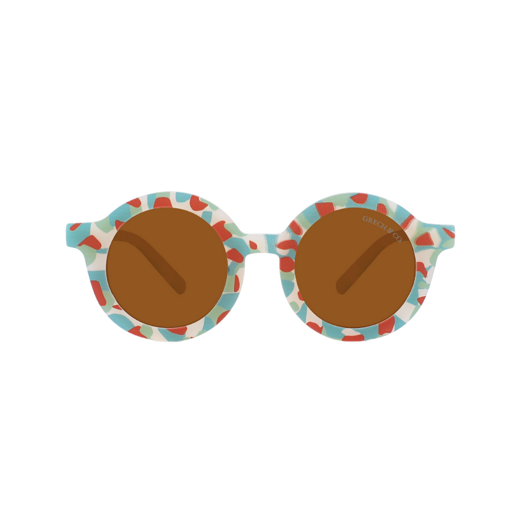 Original Round Sustainable Sunglasses | Bio-Based Bendable Polarized | Pacific Tortoise | Pre-Order SS27