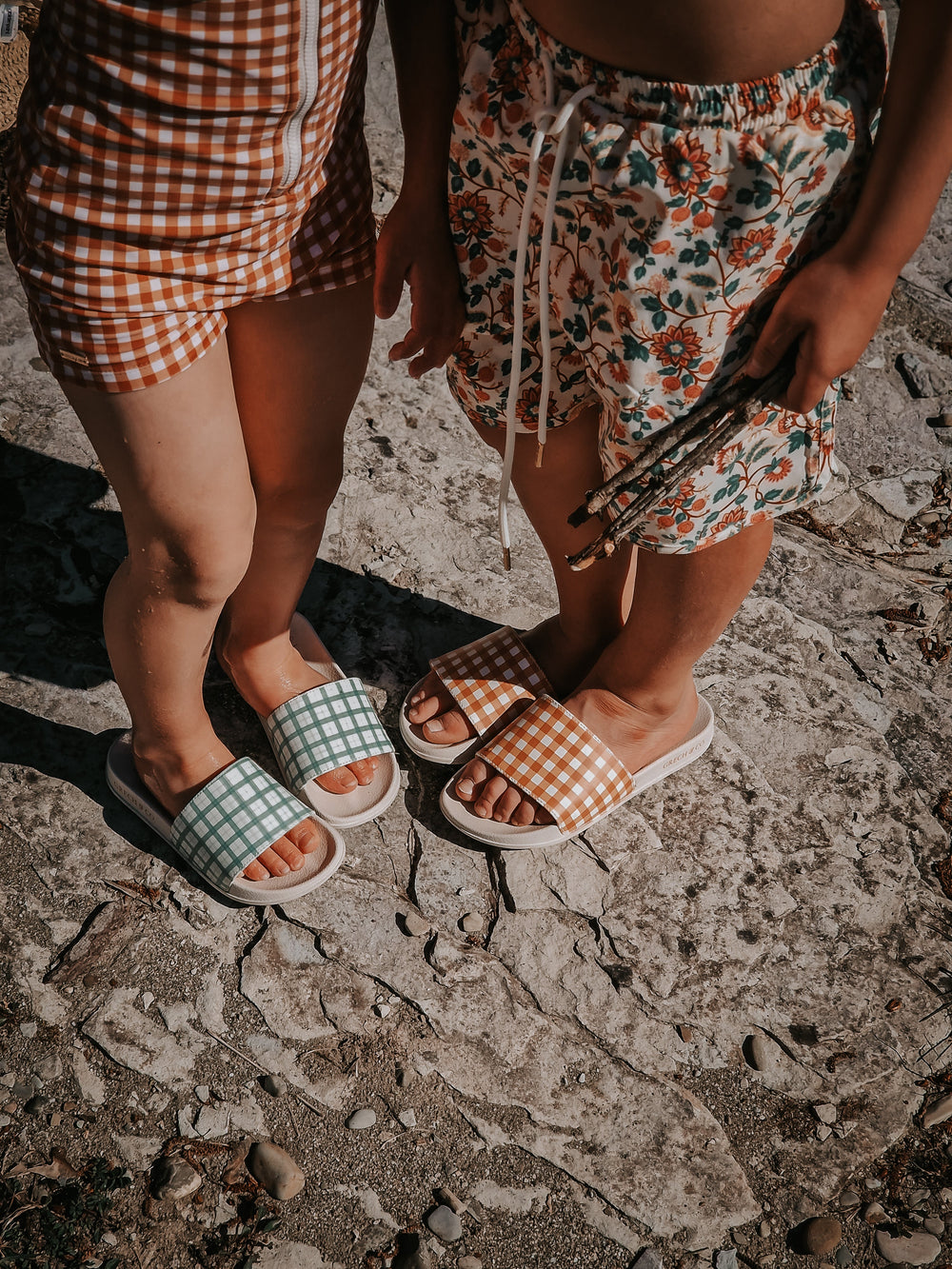 Slide Sandal | Patterns - Sienna Gingham | Pre-Order SS27