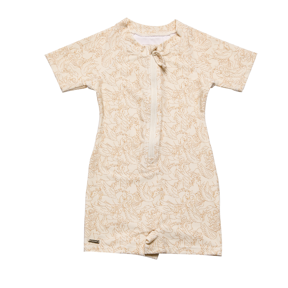 Short Sleeve Rashguard Swimsuit | UPF + Recycled - Pegasus | Pre-Order SS27