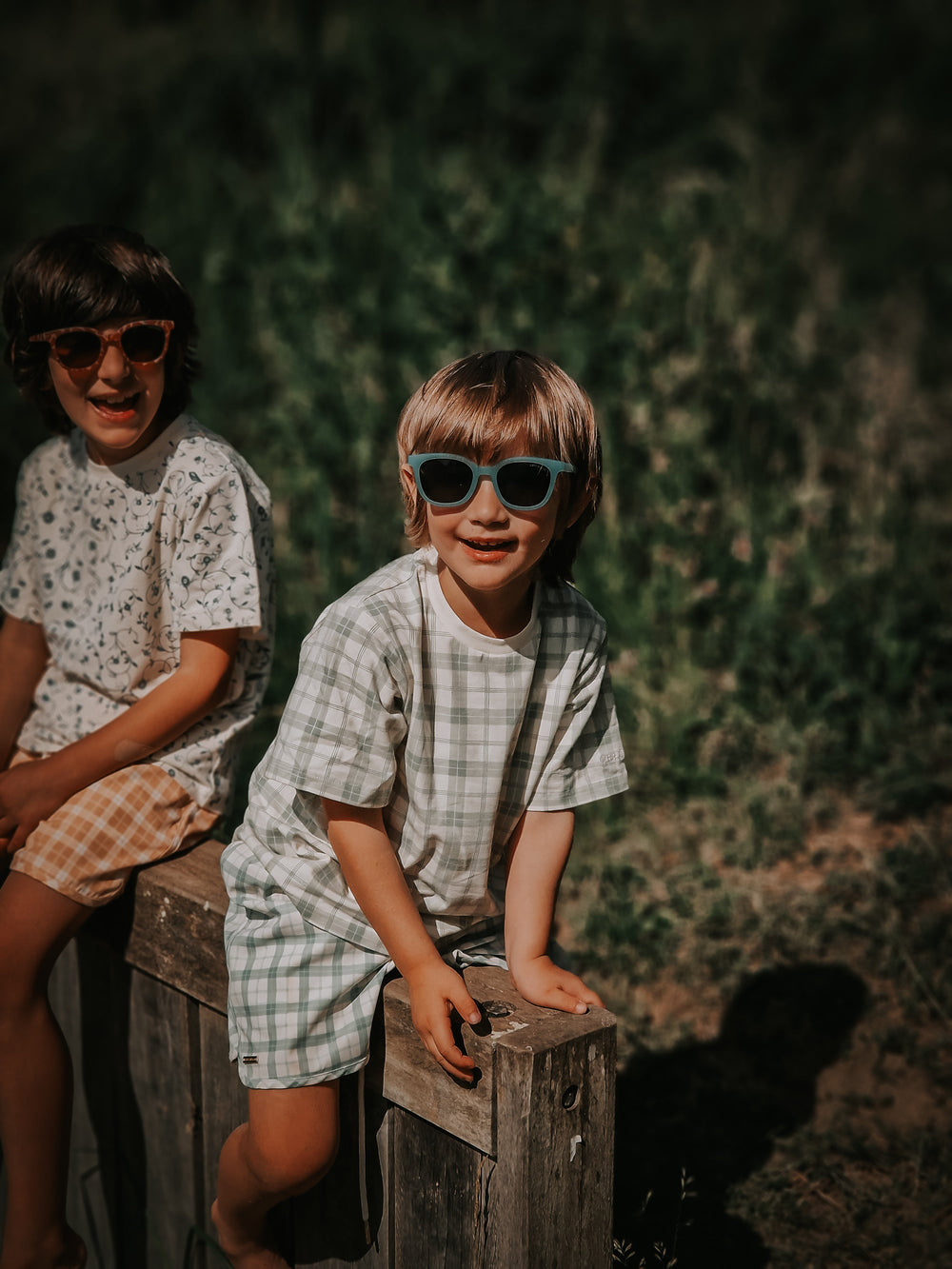 Swim Trunks | UPF + Recycled - Fern Plaid | Pre-Order SS27