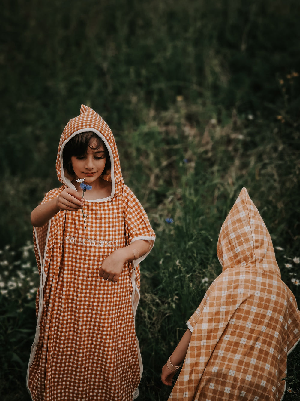 Bathing Towel Poncho | Organic Cotton - Buckwheat | Pre-Order SS27
