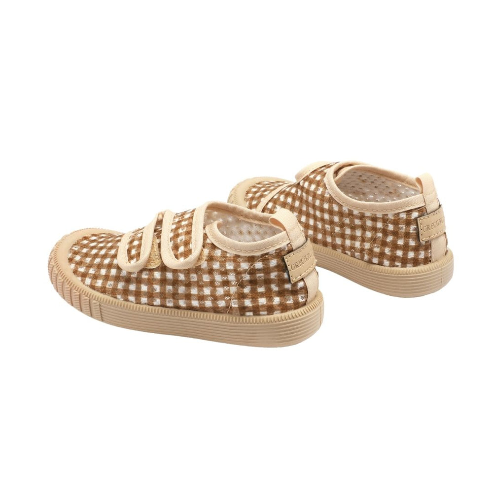 Play Shoes | Recycled Mesh - Sienna Gingham | Pre-Order SS27