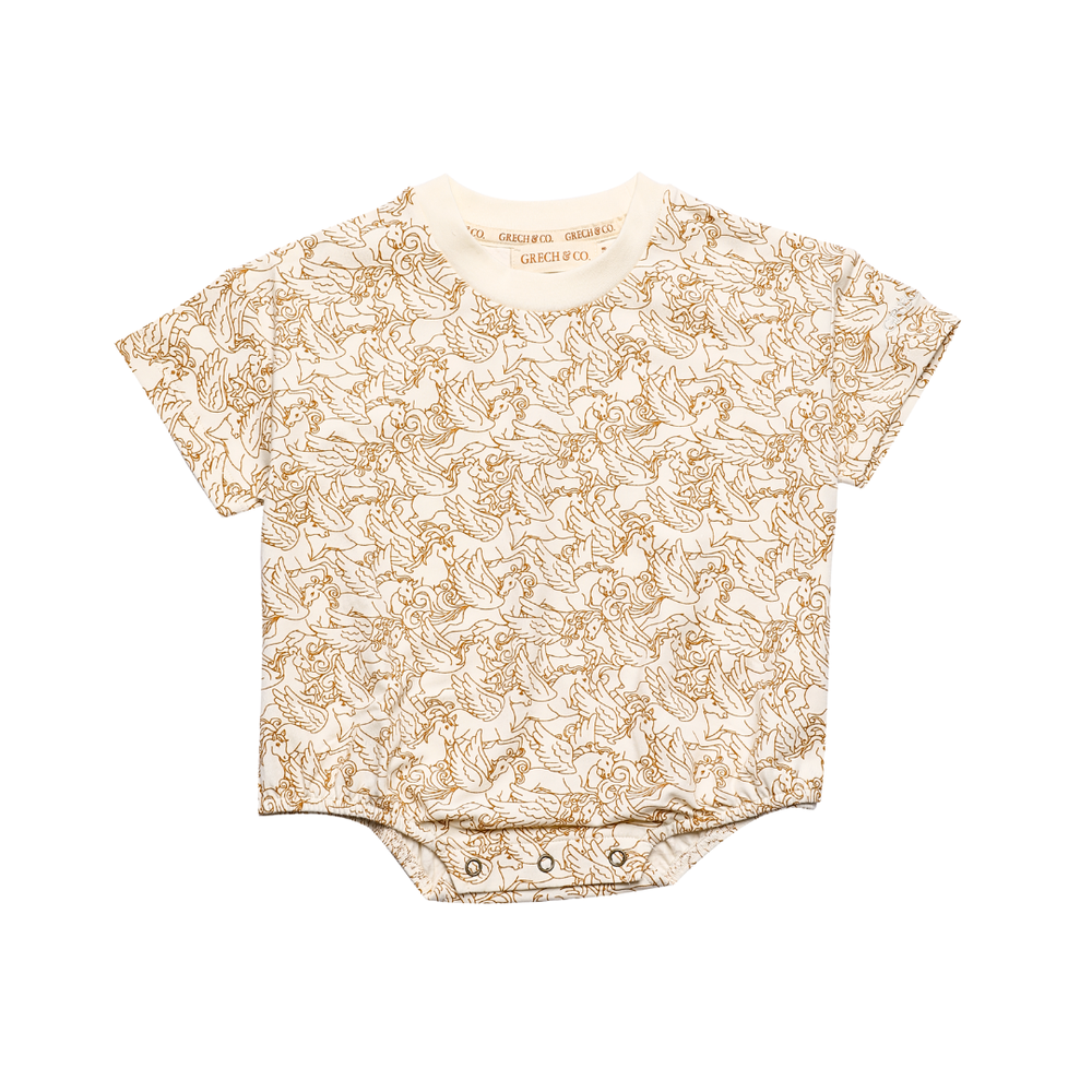 Bubble Romper | Organic Cotton Jersey - Pegasus | Pre-Order SS27