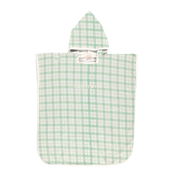 Bathing Towel Poncho ~ Fern Plaid