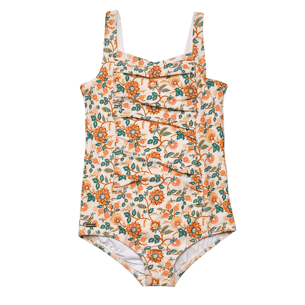 Vintage Girls 1 Piece Swimsuit | UPF + Recycled - In Bloom | Pre-Order SS27