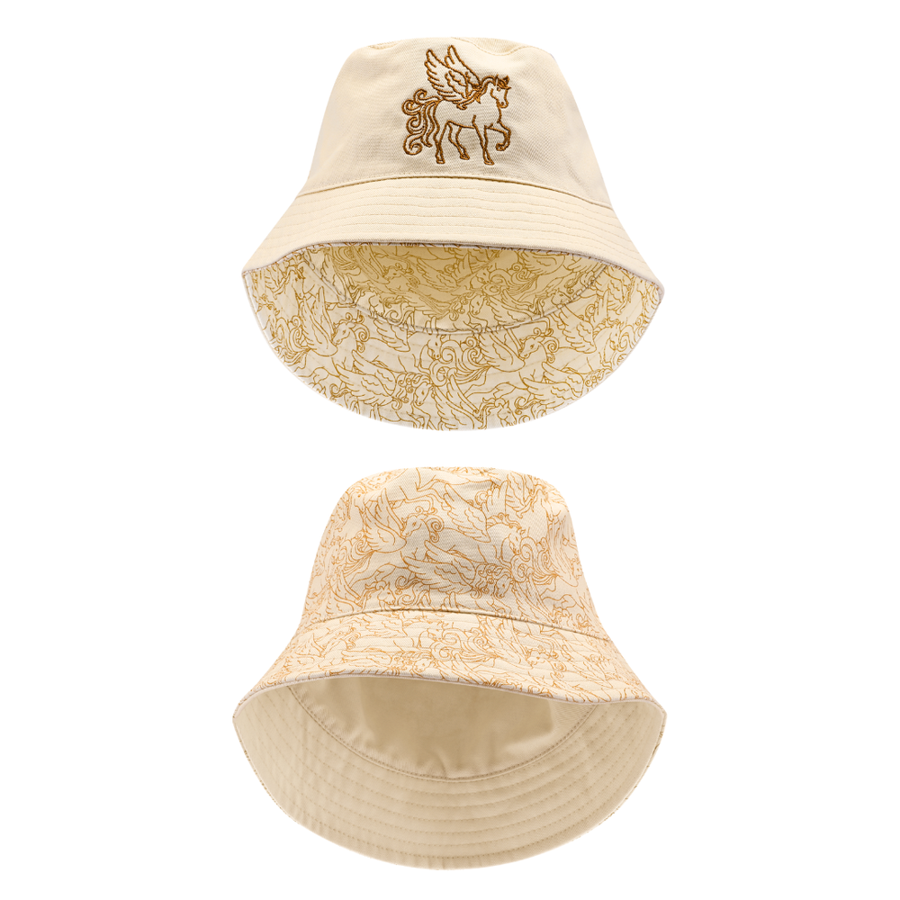 Reversible Bucket Hat | Organic Cotton - Pegasus | Pre-Order SS27