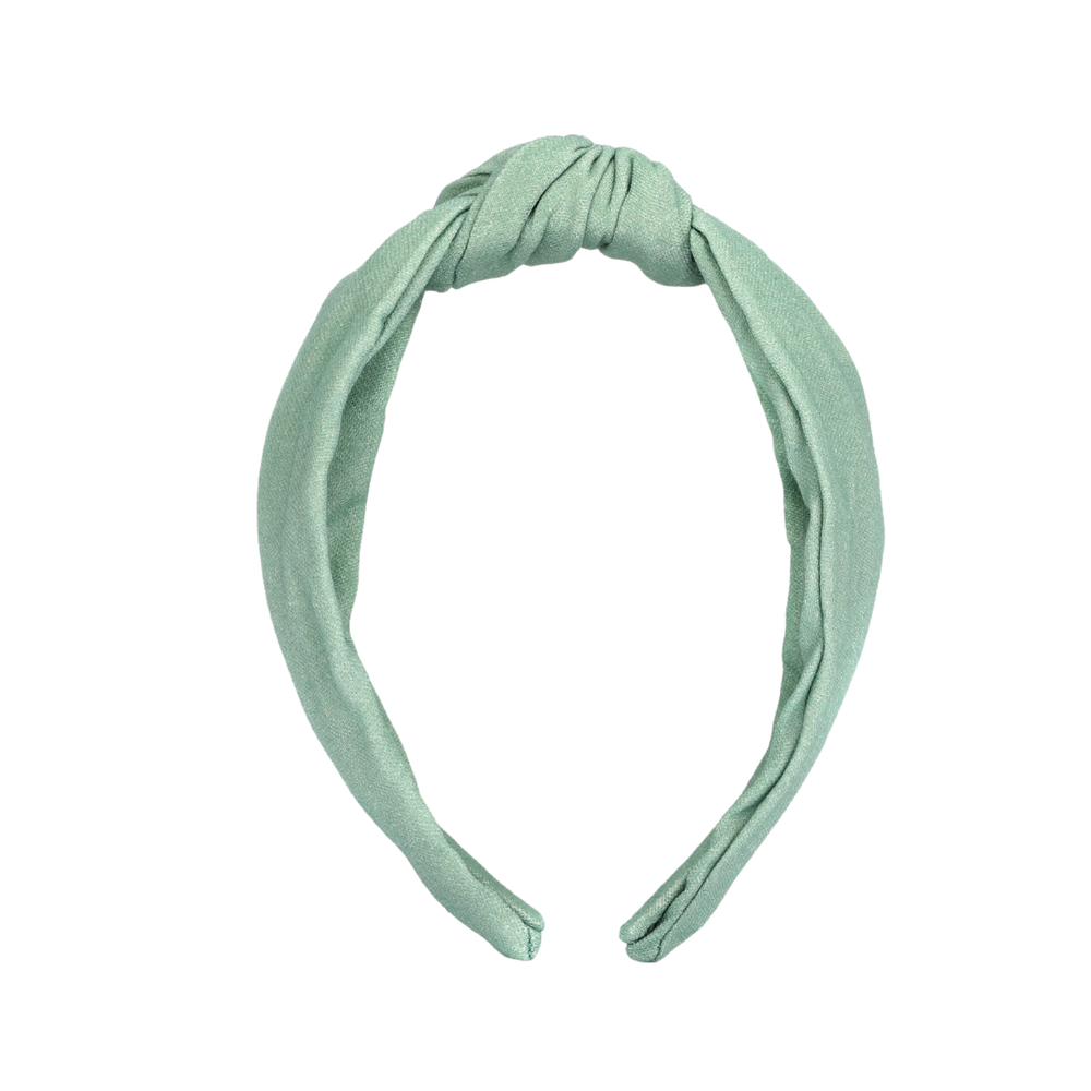 Classic Knot Headband | Organic Cotton | Fern | Pre-Order SS27