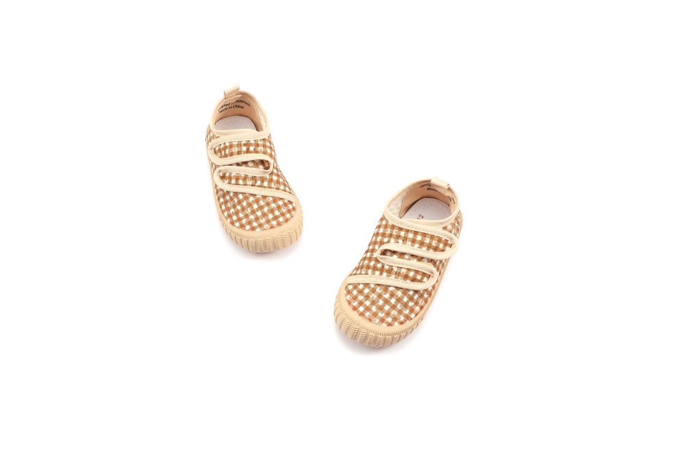 Play Shoes | Recycled Mesh - Sienna Gingham | Pre-Order SS27
