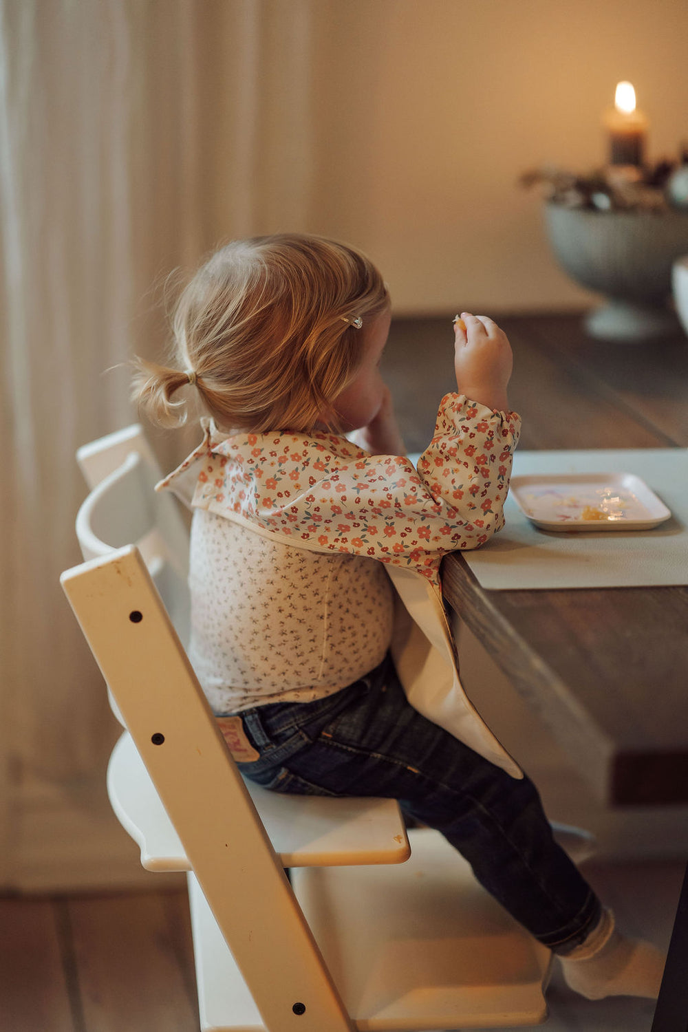 Smock Bib | Sunset Meadow