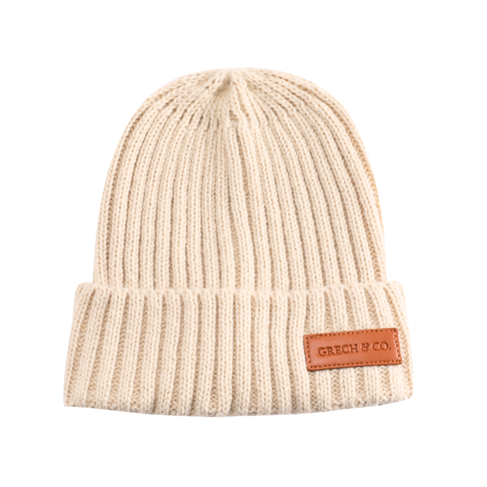 Knit Beanie Wide Rib | Atlas