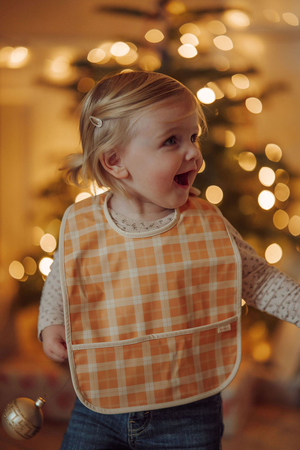 Basic Bib | Buckwheat Plaid