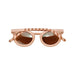 GRECH & CO. Classic: Bendable & Polarized Sunglasses- Child Sunglasses Stripes Sunset + Tierra