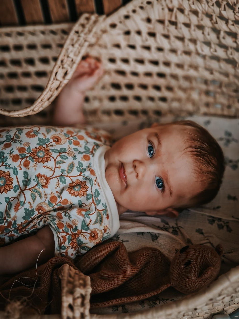 Bubble Romper | Organic Cotton Jersey - In Bloom | Pre-Order SS27