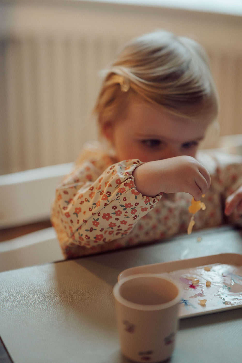 Smock Bib | Sunset Meadow