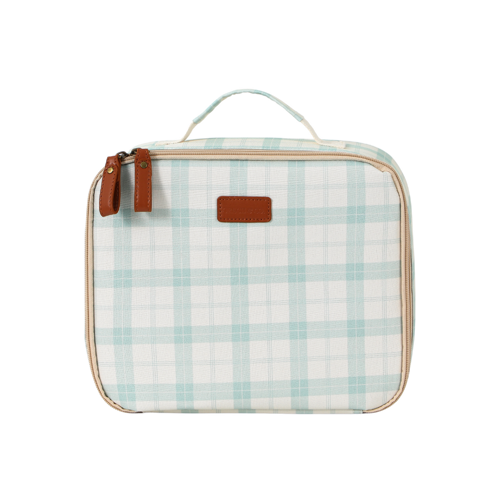 Insulated Lunch Bag | Fern Plaid