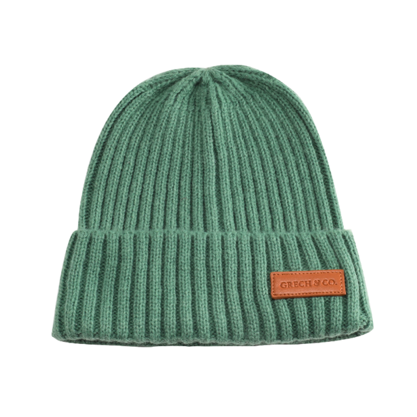 Knit Beanie Wide Rib ~ view 4