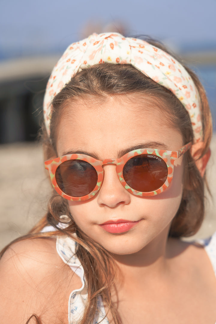 Classic Knot Headband | Organic Cotton | Sunset Meadow | Pre-Order SS27