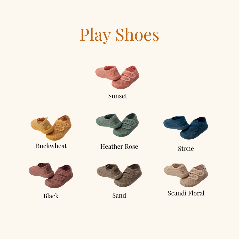 Play Shoes | Recycled Mesh - Sand | Pre-Order SS27