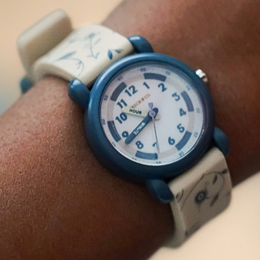 Classic Watches | Silicone + Stainless Steel | Scandi Floral | Pre-Order SS27