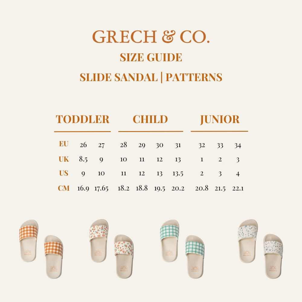 Slide Sandal | Patterns - Sienna Gingham | Pre-Order SS27