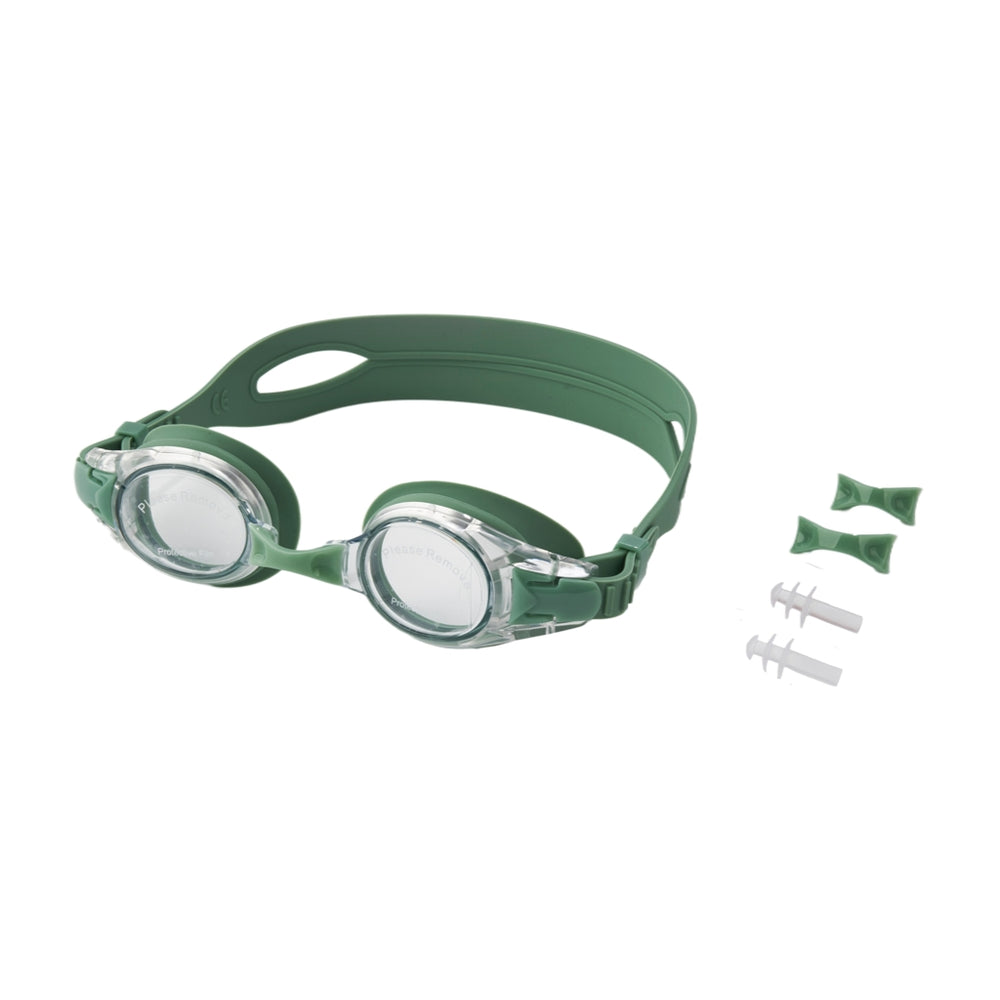 Anti UV + Fog Swim Goggles - Fern
