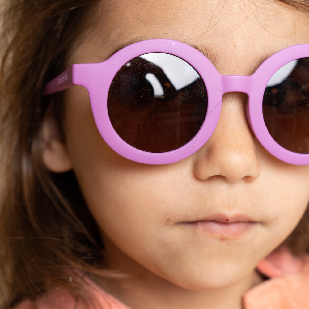 Original Round Sustainable Sunglasses | Bio-Based Bendable Polarized | Aster | Pre-Order SS27