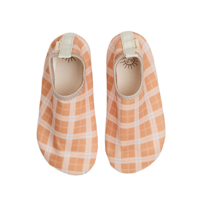 Swim Shoes ~ Buckwheat Plaid