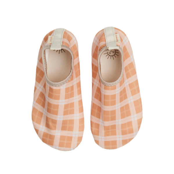 Swim Shoes ~ Buckwheat Plaid