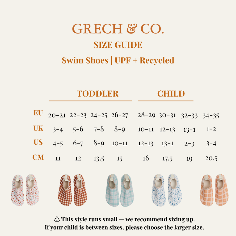 Swim Shoes - Buckwheat Plaid | Pre-Order SS27
