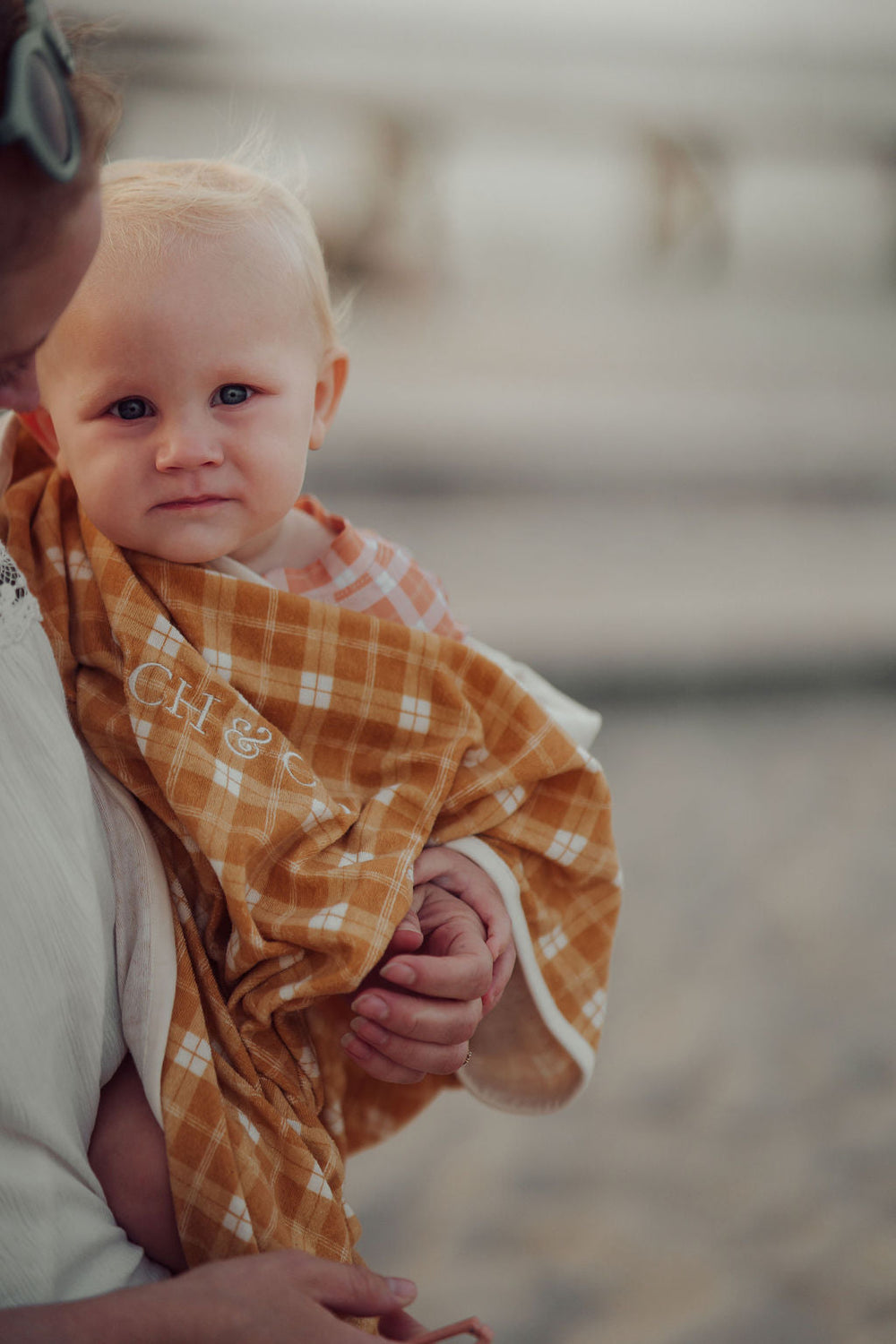 Bathing Towel Poncho | Organic Cotton - Buckwheat | Pre-Order SS27