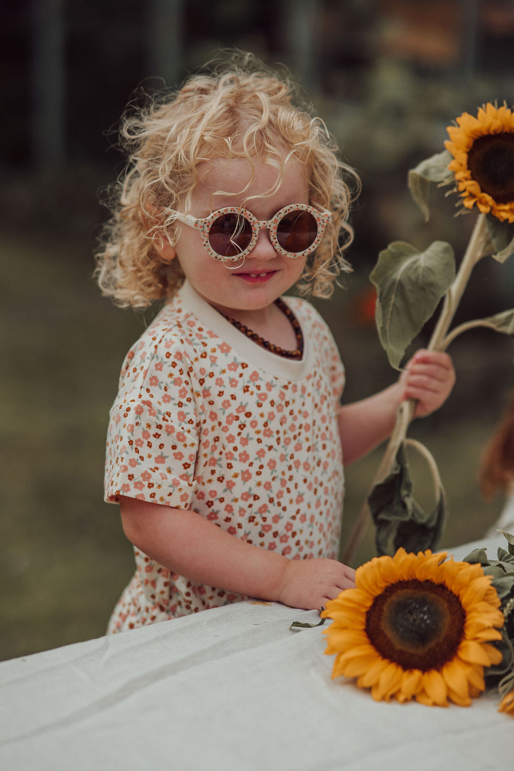 Original Round Sustainable Sunglasses | Bio-Based Bendable Polarized | Sunset Meadow | Pre-Order SS27