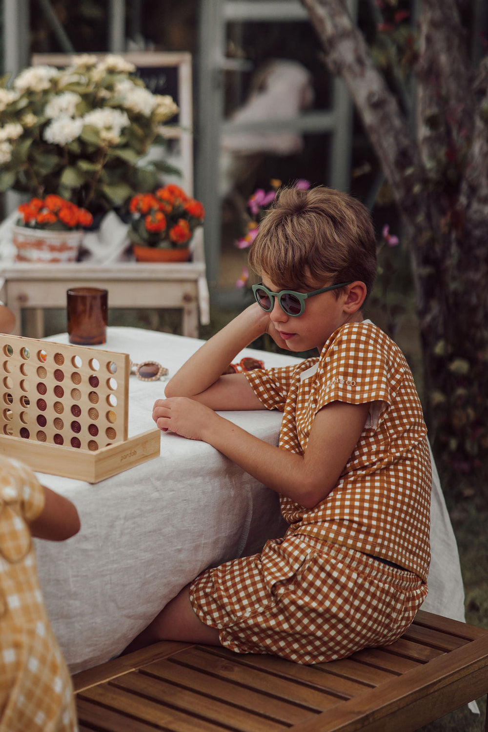 Swim Trunks | UPF + Recycled - Sienna Gingham | Pre-Order SS27