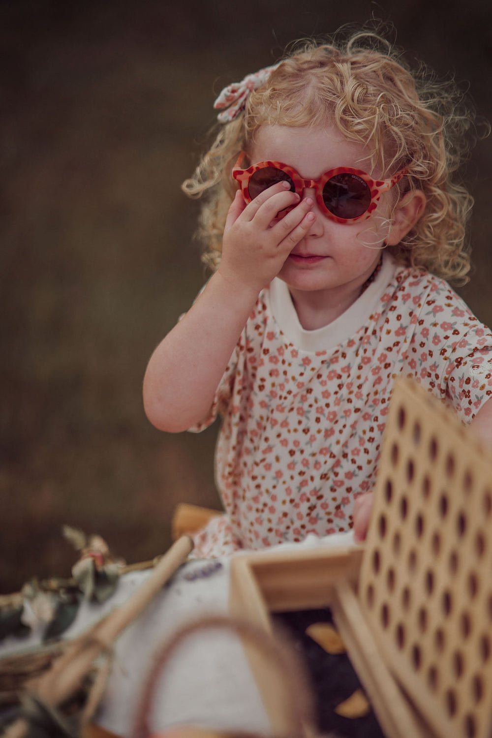 Original Round Sustainable Sunglasses | Bio-Based Bendable Polarized | Sunset Tortoise | Pre-Order SS27