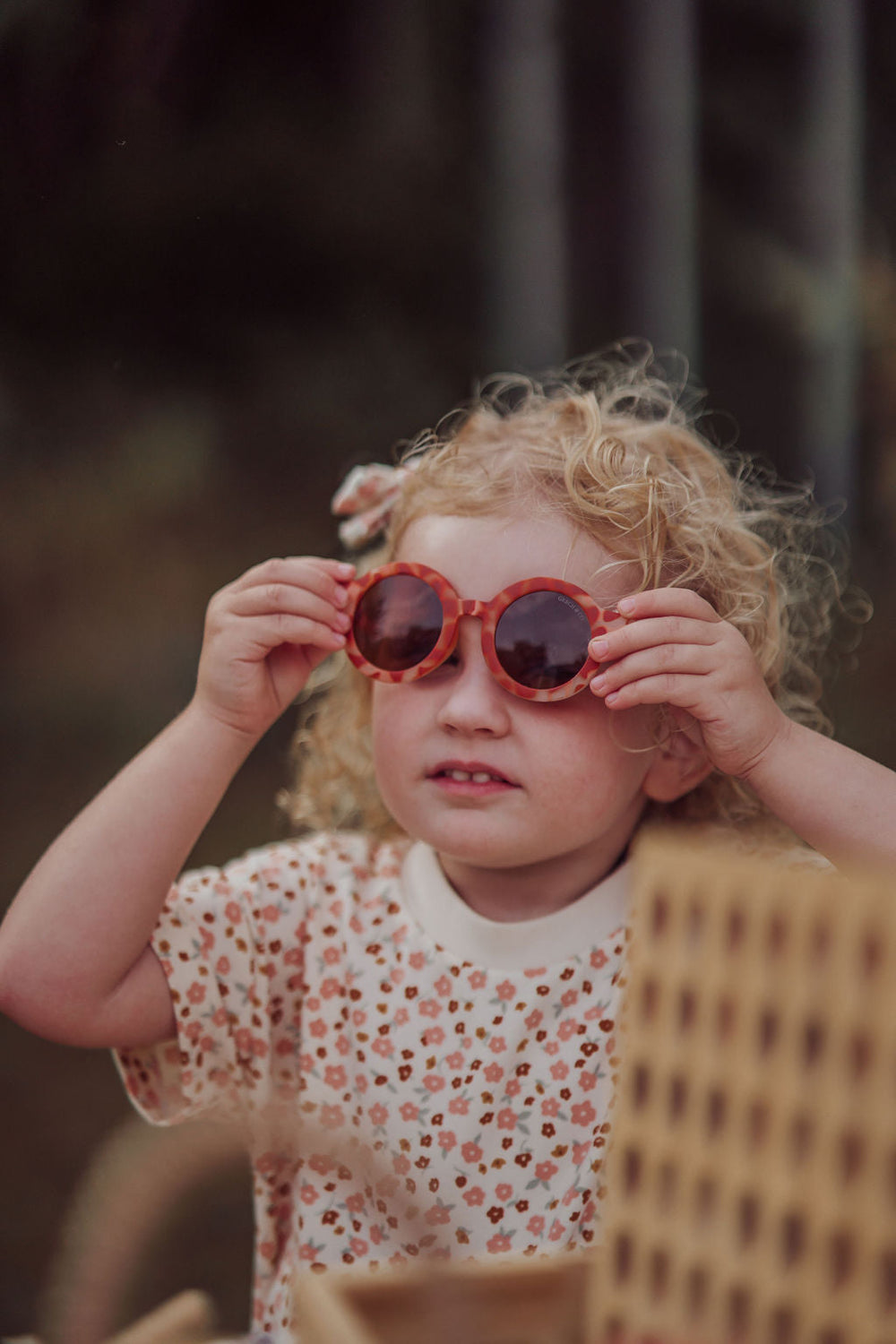 Original Round Sustainable Sunglasses | Bio-Based Bendable Polarized | Sunset Tortoise | Pre-Order SS27