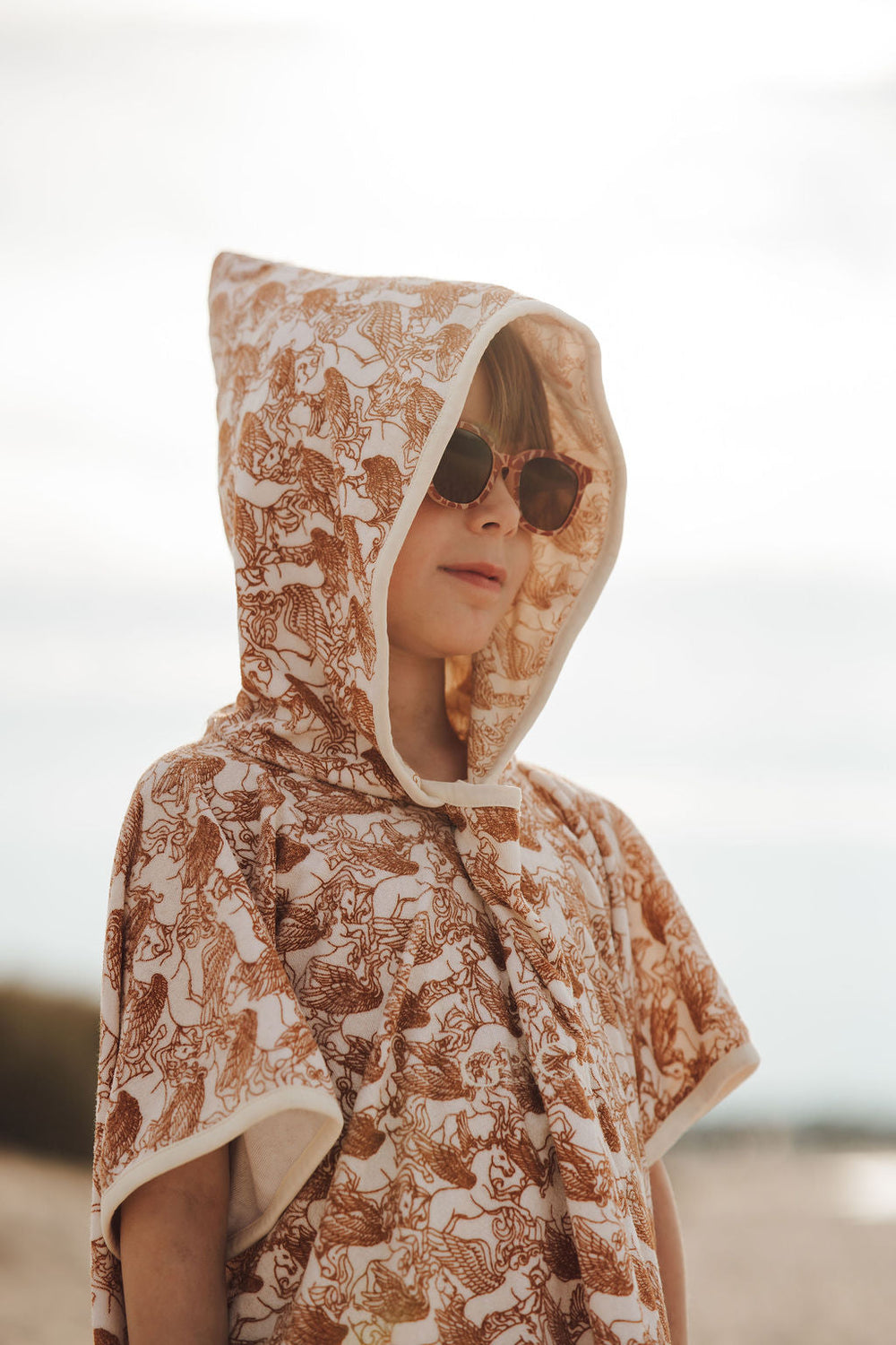 Bathing Towel Poncho | Organic Cotton - Pegasus | Pre-Order SS27