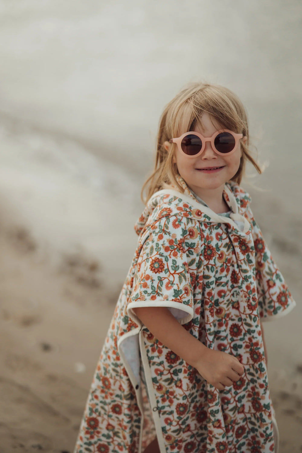 Bathing Towel Poncho | Organic Cotton - In Bloom | Pre-Order SS27