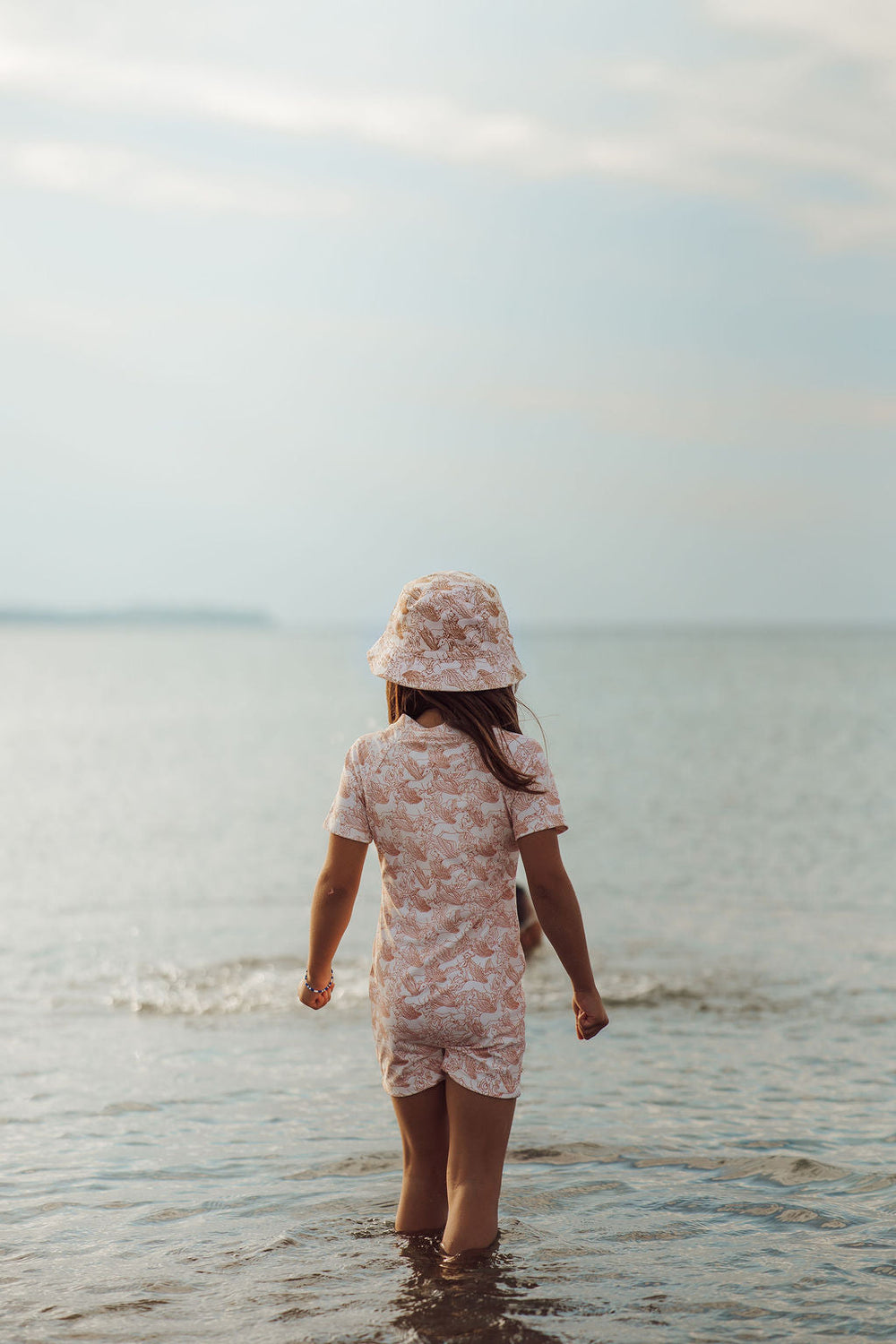 Short Sleeve Rashguard Swimsuit | UPF + Recycled - Pegasus